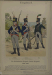 England. Die Hollaendische Brigade (Dutch Brigade). 1799-1802. Fuesilier vom 1. Infanterie-Regiment, Flankeur vom 2. Infanterie-Regiment, Jaeger