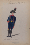 Bataafsche Republiek. Artiellerist de west (?)