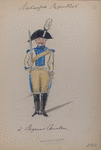 Bataafsche Republiek. 2e [Tweede] Regiment Cavalerie
