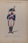 Bataafsche Republiek. Regiment Dragonder