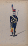 Bataafsche Republiek. Huzaar