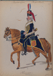 Bataafsche Republiek. Huzaar