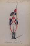 Bataafsche Republiek. Regiment Sakse Gotha