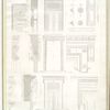 Doors of the classical orders. : A Pantheon.; B Minerva Polias at Athens.; C. Hercules at Cora.