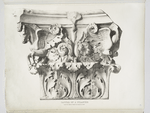 Capital of a pilaster from the Temple of Mars the Avenger in Rome.