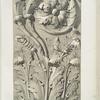 Part of an ancient pilaster in the Villa Medici at Rome.