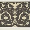 Inlaid wood of the XVth. century. In Sta. Maria in Organo at Verona. (Size of original)