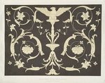 Inlaid wood of the XVth. century. In Sta. Maria in Organo at Verona. (Size of original)