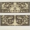 Inlaid wood of the XVth. century. In Sta. Maria in Organo at Verona. (Size of original)