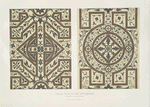 Inlaid wood of the XVth. century. In Sta. Maria in Organo at Verona. (Size of original)