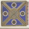 Paintings of a groined ceiling in the Church of St. Francesco at Lodi.
