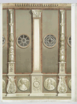 External enrichment in stone and terra cotta by Bramante (1492.) From the Church of Sta. Maria delle Grazie at Milan.