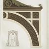 Painted arch round a tabernacle by Berno. Luini. In the church of the Monastero maggiore.