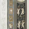 Paintings of an archivolt by Bern. Luini in the Church of St. Ambrogio at Milan.