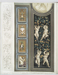 Paintings of an archivolt by Bern. Luini in the Church of St. Ambrogio at Milan.