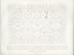 Arrangement of a carved ceiling. In the Palazzo vecchio at Mantua.