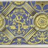 Part of a carved ceiling in the Palazzo vecchio at Mantua.