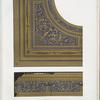 Portions of a ceiling and cornice in gilt stucco in the Palazzo vecchio at Mantua. 1530.