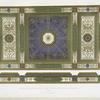 Painted ceiling and friez from the Palazzo vecchio at Mantua. XVI century.