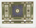 Painted ceiling and friez from the Palazzo vecchio at Mantua. XVI century.