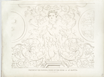 Portion of the principal frieze of the room (A) at Mantua. One third of the original size.