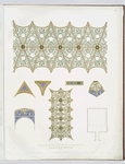Decorations of a portico of the XVIth. century. In the court yard of Casa Traversi at Milan. Plate 1.