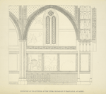 Elevation of the interior of the upper church of St. Francesco, at Assisi
