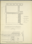 Part of the elevation of the gabinetto d'Isabellad'Este nell'appartamento Paradiso, at the Palazzo vecchio, at Mantua.
