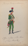 Vereenigde Provincie de Nederland, Officie de Jager de P[rince] C[...] (France Emigrant)