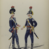 Vereenigde Provincie der Nederland, Infanterie Officier [...] Corps Bayern  (France Emigrant)