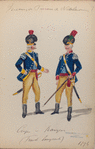 Vereenigde Provincie der Nederland, Corps Bayern (France Emigrant)