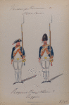 Vereenigde Provincie a Nederland, Regiment Orange Nassau 3, Erfprins