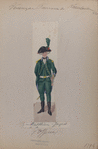 Vereenigde Provincie a Nederland, Musketier-Jagers (Officier)