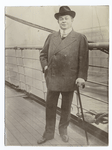 Last Photograph of Charles Frohman, taken on the Lusitania, 1915