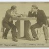 Henry Miller (right) with William Faversham in Henry A. Jones' The Masqueraders, 1894