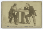 Henry Miller (right) with William Faversham in Henry A. Jones' The Masqueraders, 1894