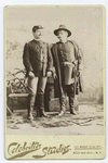 Henry Miller (left) as Colonel West in Bronson Howard's Shenandoah