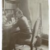 Clyde Fitch in his study at Greenwich, Conn.