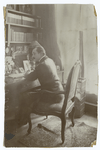 Clyde Fitch in his study at Greenwich, Conn.