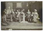 Mrs. Carter (center) in a scene from "Du Barry"