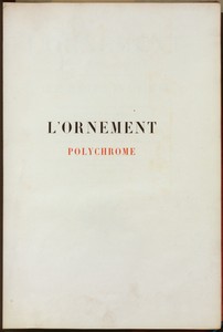 L'ornement polychrome
