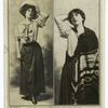 Two views of Margaret Anglin as Ruth Jordan in The Great Divide