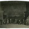 Warfield (right-center) as Shylock in The Merchant of Venice