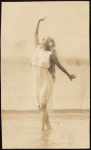 Gertrude Hoffmann dancing in water