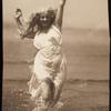 Gertrude Hoffmann dancing in water