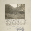 A great rock had fallen from the cliff. Snapshot by Rob't B. Stanton, 1890.