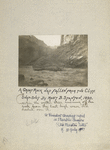 A great rock had fallen from the cliff. Snapshot by Rob't B. Stanton, 1890.
