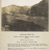 Showing the mouth of Grand Wash on the left which was White's Green River, and the Colorado in the center coming out of small cañon which was White's Grand River.