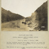 The long stretch where White could not see where the river was going and feared he was going to be carried through a tunnel. This stretch of river is about twenty-five miles below the Grand Cañon.