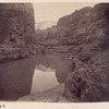 Canyon with reflection in river, 335